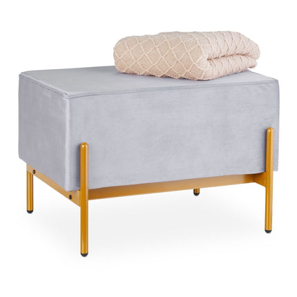 Banc en velours