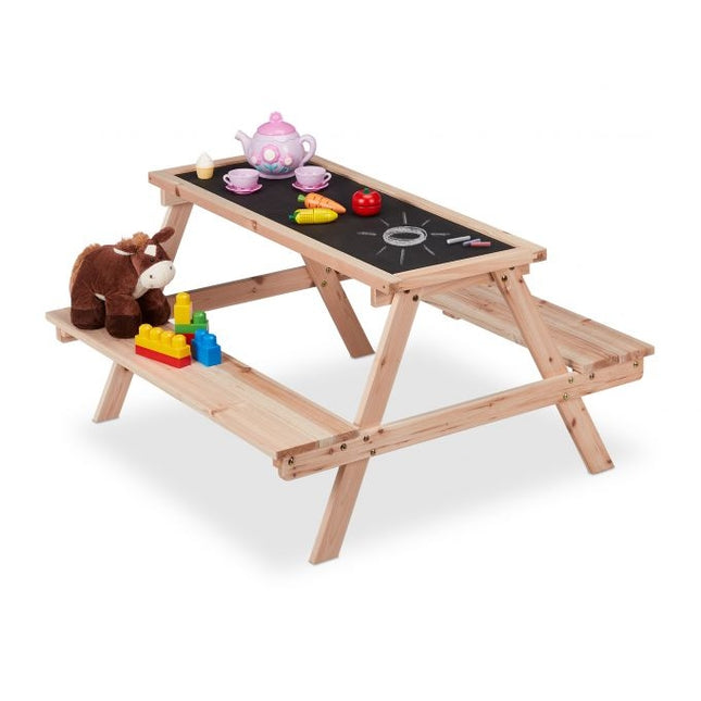 Kinderbanktisch mit Tafel
