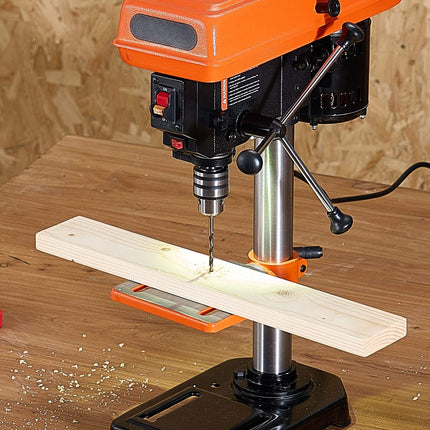 Benchtop Drill Press, 8-Inch 500W 5-Speed, LED Light