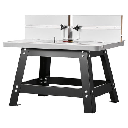 Benchtop Router Table, 24 x 15.7 In, Adjustable Fence