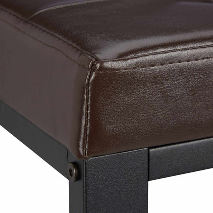 Bench with shoe storage and stool