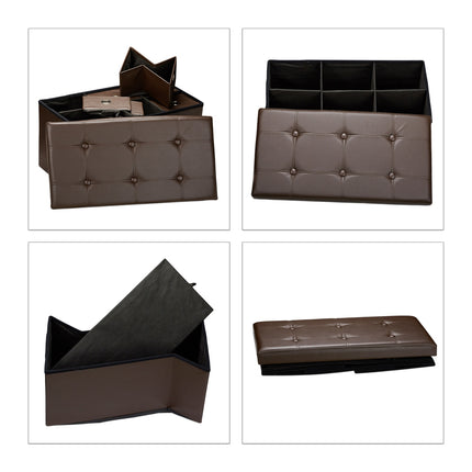 Banc avec rangement