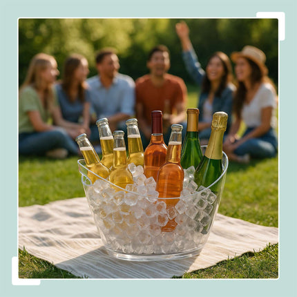 Beverage cooler 6l for parties