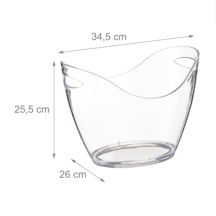 Beverage cooler 6l for parties