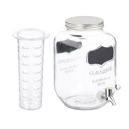 Distributeur de boissons avec insert à fruits 4 L