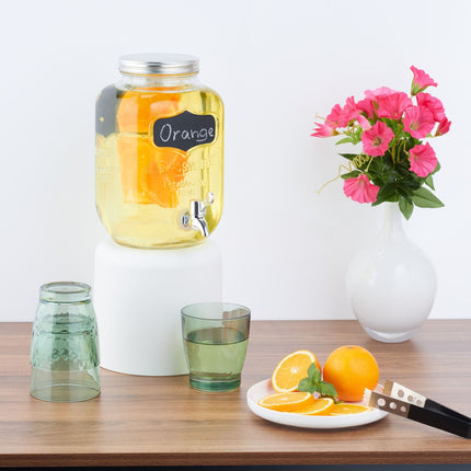 Distributeur de boissons avec insert à fruits 4 L