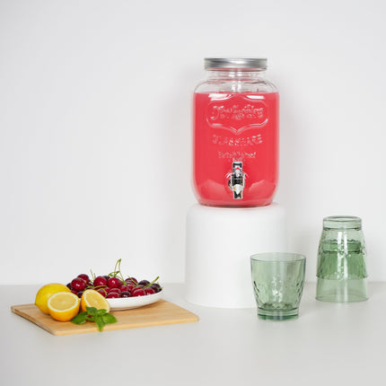 Beverage dispenser with insert