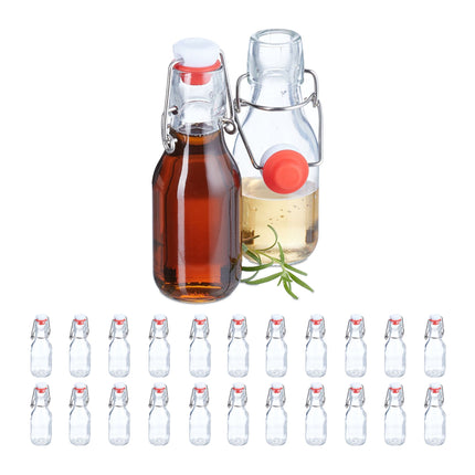 Flasques à bière 100 ml en paquet de 24
