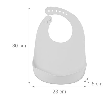 Lot de 2 bavoirs pour bébé