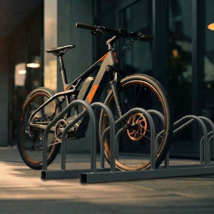 Fahrradständer, Boden- oder Wandmontage, Stahl, bis 65 mm