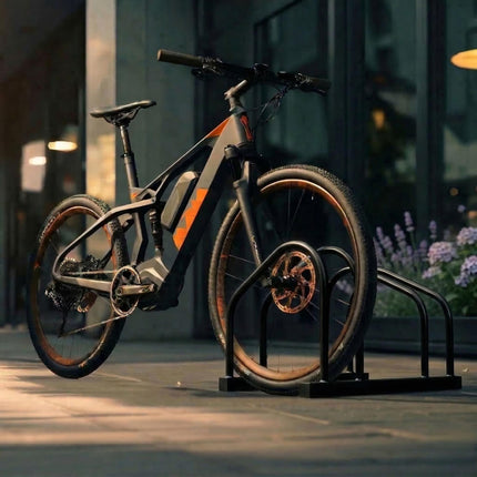 Fahrradständer – Boden- oder Wandmontage, Stahl, 65 mm