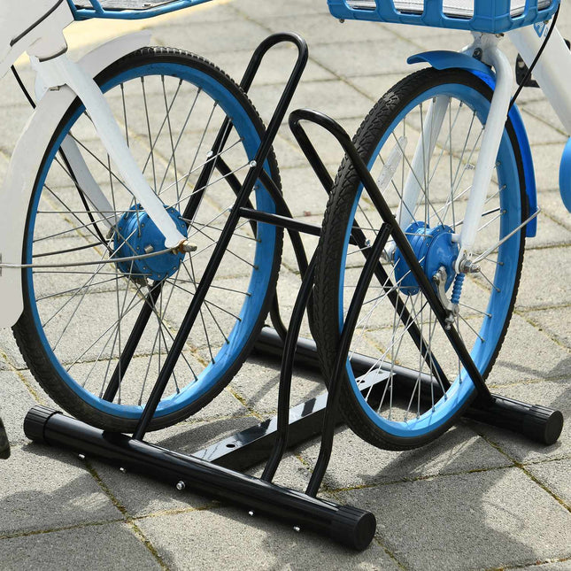 Fahrradständer - Metall schwarz 60x54x57, Montage erforderlich
