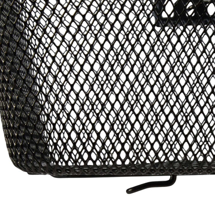 Bicycle basket for luggage carrier