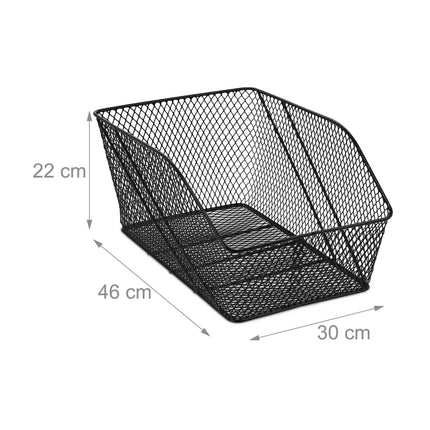Panier de vélo pour porte-bagages