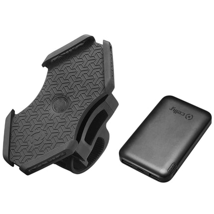 Bicycle/e-scooter holder with built-in power bank