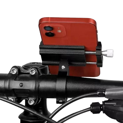 Fahrrad-Handyhalterung mit einem Gummiband U18282