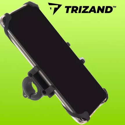 Fahrrad-Handyhalterung mit einem Gummiband U18282
