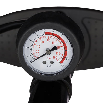 Fahrradpumpe mit Manometer