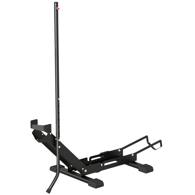 Fietsstandaard voor fietsen stalen fietshouder met 80 mm bandbreedte 75 x 41 x 81H cm zwart