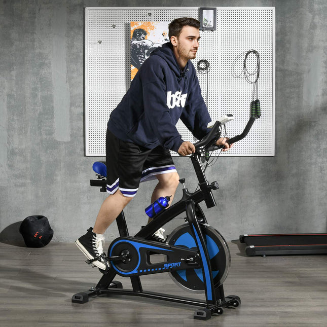 Heimtrainer mit LCD-Bildschirm und verstellbarem Sitz