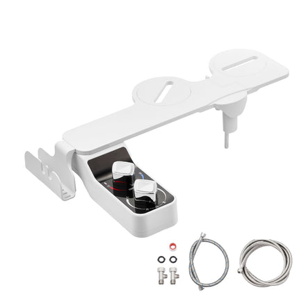 Bidet Attachment for Toilet, Hot And Cold, Dual Nozzles