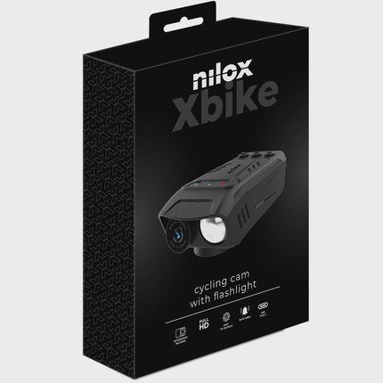 Bike Camera with Light and Horn, 720p, 1000lm