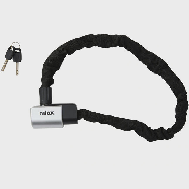 Bike Chain Lock, Metal, 94 cm, 2 Keys Included