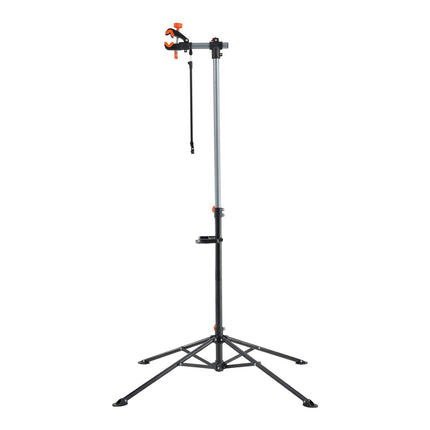 Bike Repair Stand, 80 lb Capacity, Foldable With Tool Tray