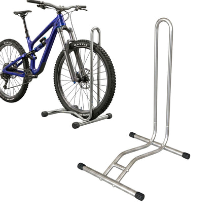 Bike Stand For E-Bikes, Steel Floor Stand, Non-Slip Feet