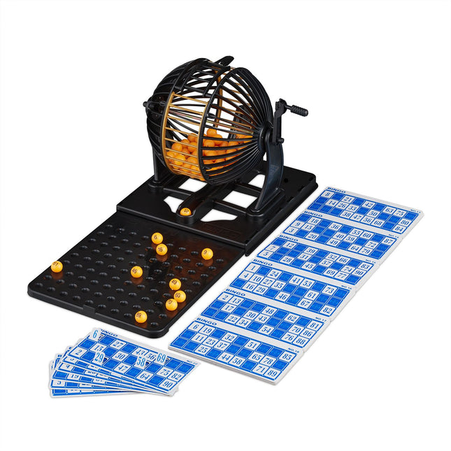 Bingo Game Set – 90 Balls, 72 Cards, Family Fun