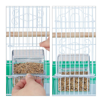 Vogelkäfig mit Zubehör