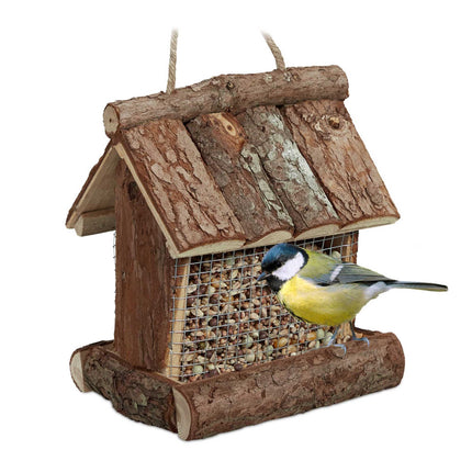 Écorce de mangeoire à oiseaux