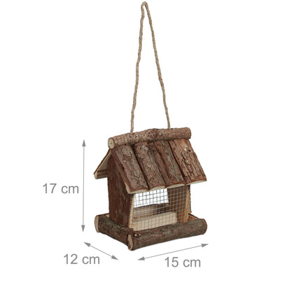 Écorce de mangeoire à oiseaux