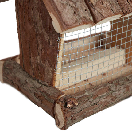 Écorce de mangeoire à oiseaux