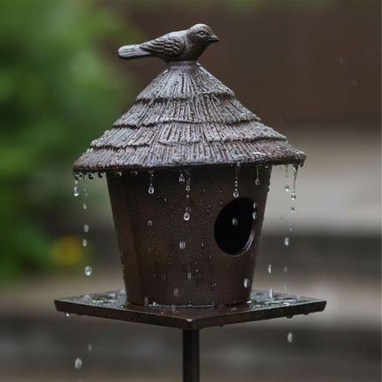 Bird Feeder With Stand – Weatherproof Cast Iron