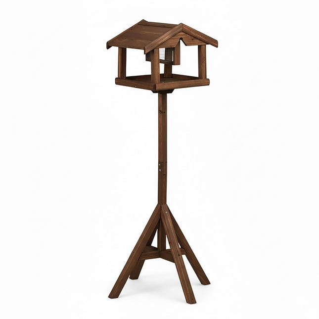 Bird Feeder with Stand – Fir Wood, Predator-Resistant
