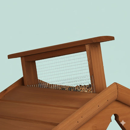 Bird Feeder with Stand – Fir Wood, Predator-Resistant
