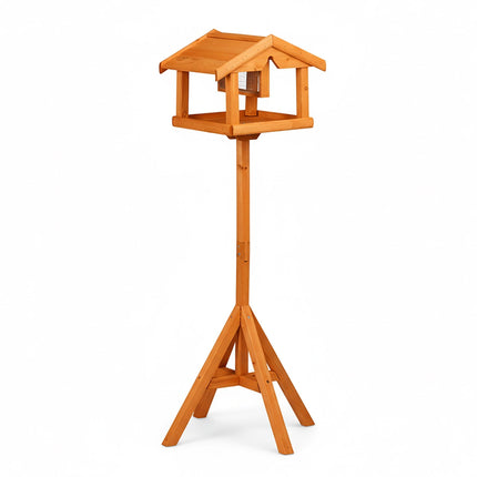 Bird Feeder with Stand – Fir Wood, Weatherproof