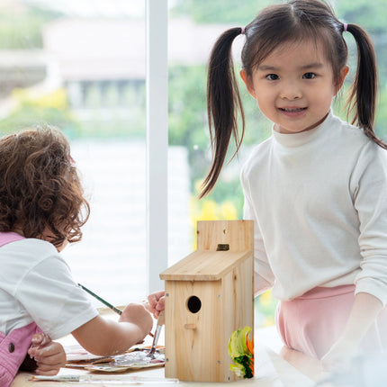 Bird House Kit for Sparrows and Tits, 7-Piece Set