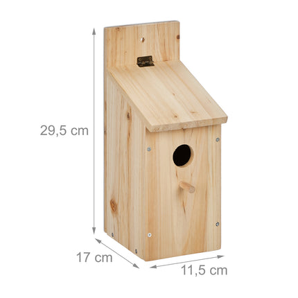 Bird House Kit for Sparrows and Tits, 7-Piece Set