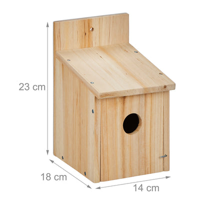 Bird House Kit with 35mm Entrance for Sparrows