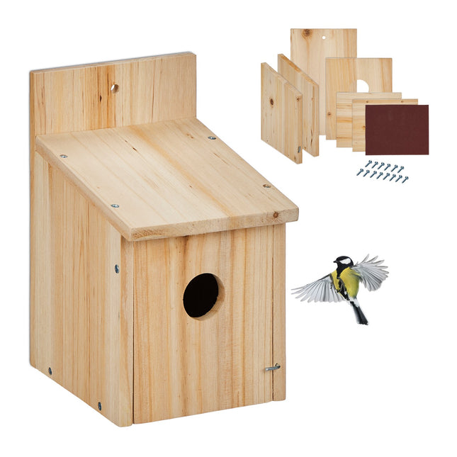 Bird House Kit with 35mm Entrance for Sparrows