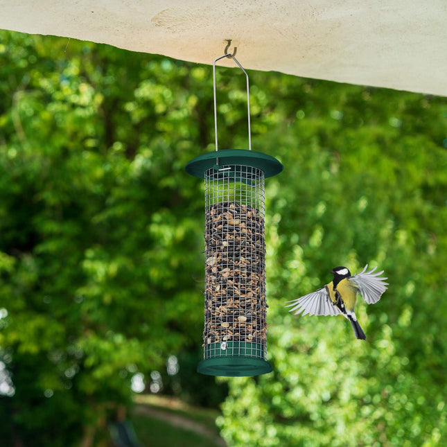 Mangeoire à oiseaux (2 pièces) à suspendre