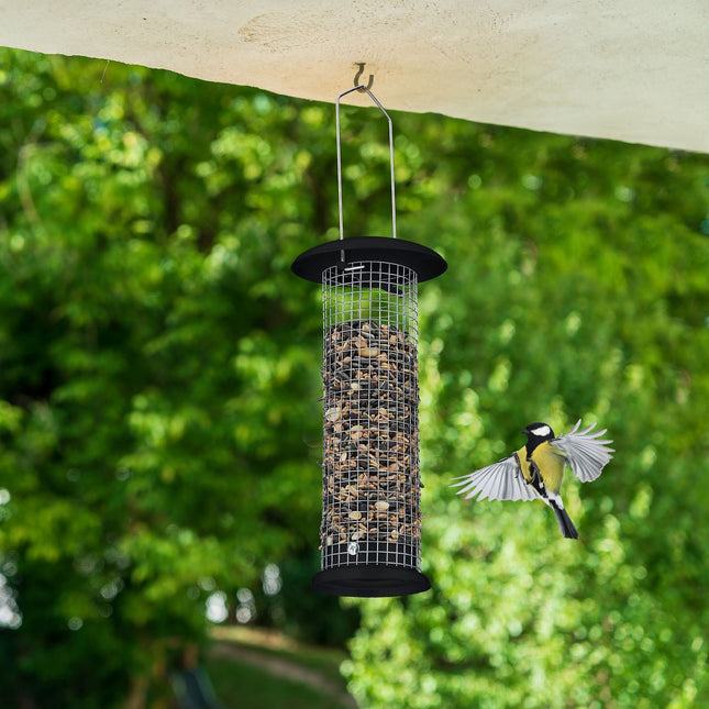 Mangeoire à oiseaux (2 pièces) à suspendre