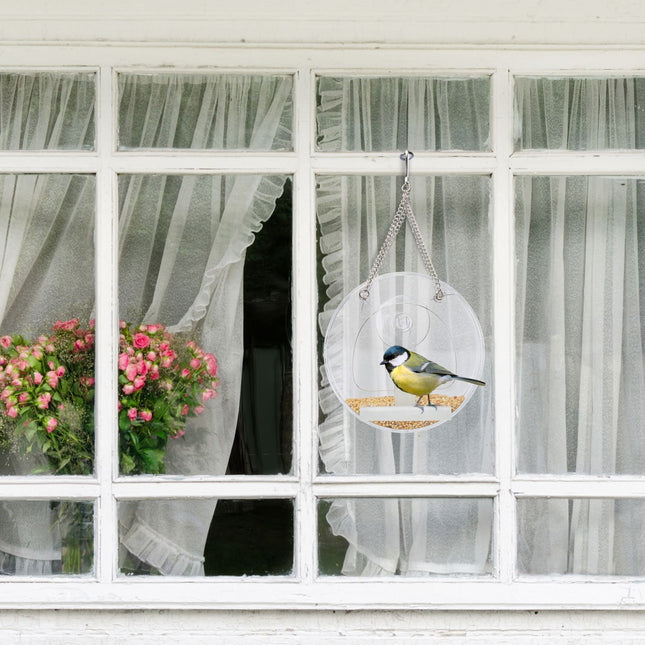 Mangeoire à oiseaux ronde