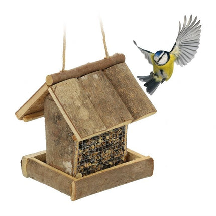 Mangeoire à oiseaux avec suspension