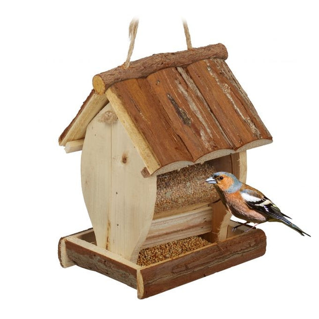 Mangeoire à oiseaux avec suspension