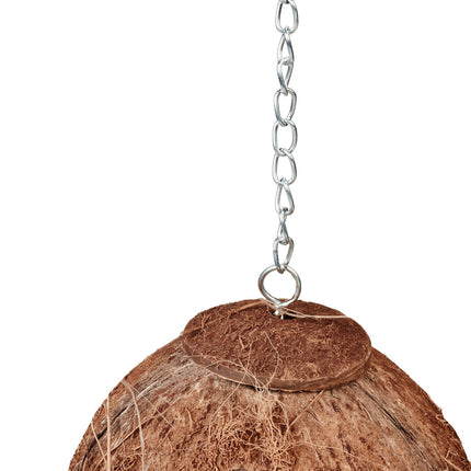 Vogelhäuschen Kokosnuss 2er Set