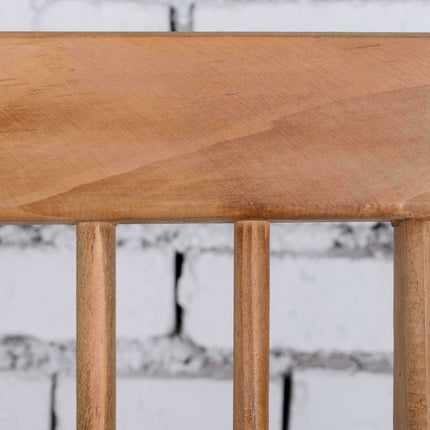Klappbares Bistro-Set aus Holz für 2 Personen, naturbelassen