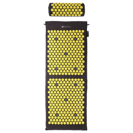 Black Acupressure Mat Set – Pain Relief, Relaxation
